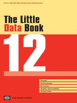 cover image of The Little Data Book 2012